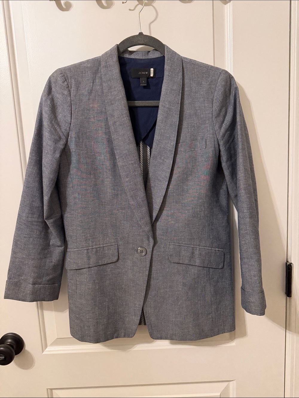 J. Crew linen blazer